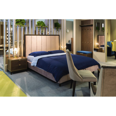 Кровать с ортопедическим основанием и ящиком 1.4 Модерн Лайт Нежное мерцание фото Кровать с ортопедическим основанием и ящиком 1.4 Модерн Лайт Нежное мерцание. Фото №3