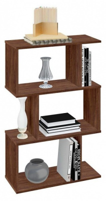 Стеллаж Polini Home Smart, коричневый. Фото №3