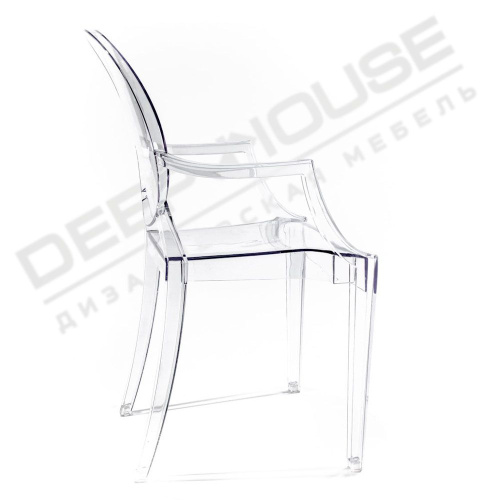 Стул GHOST прозрачный. Фото №8