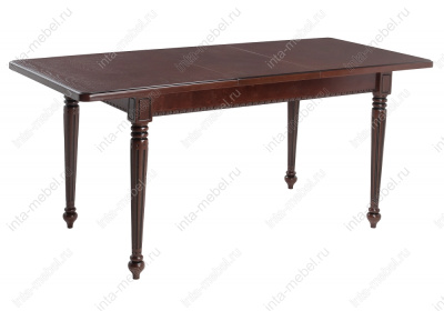 Стол деревянный Леджер вишня / патина. Фото